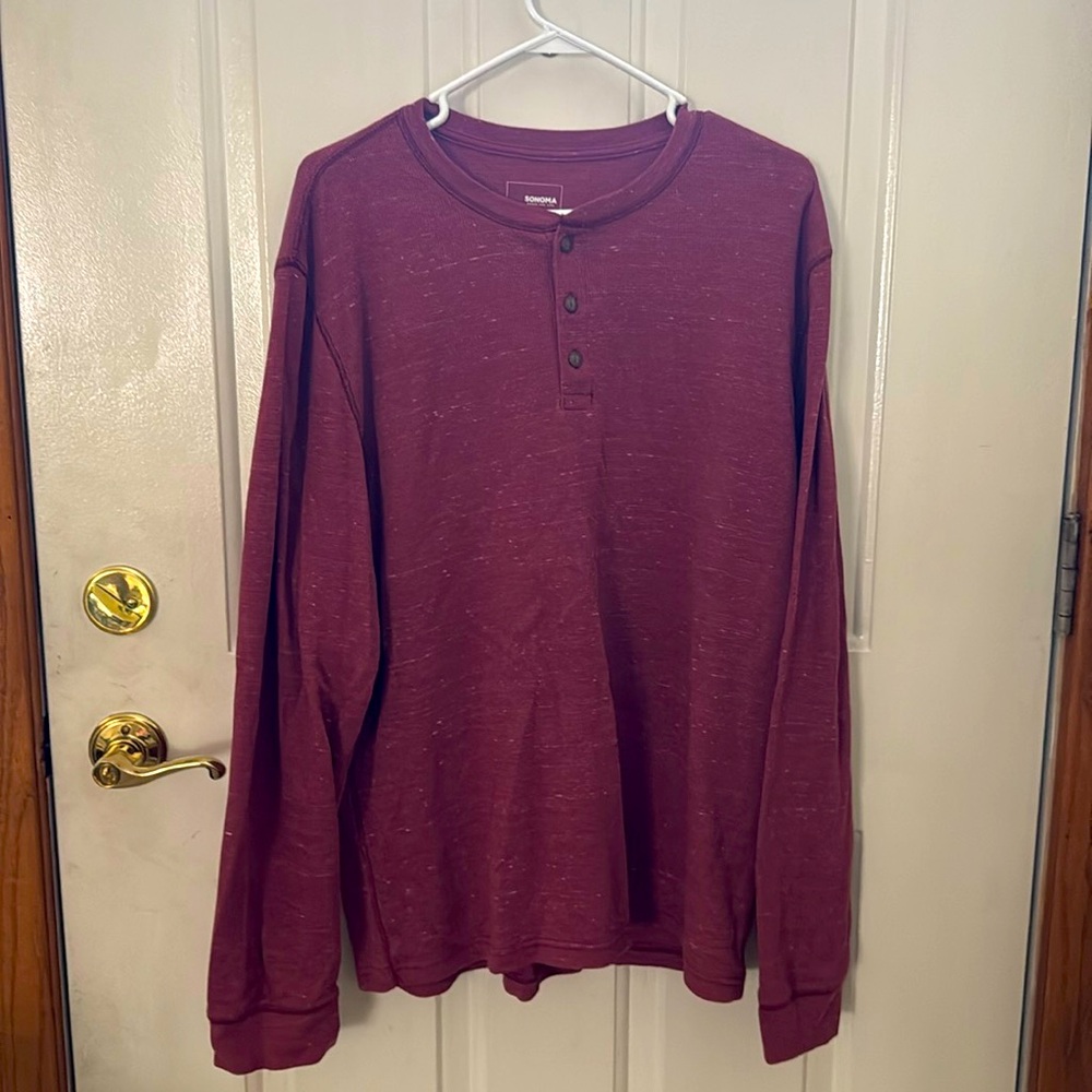 Men’s xxl thermal Henley